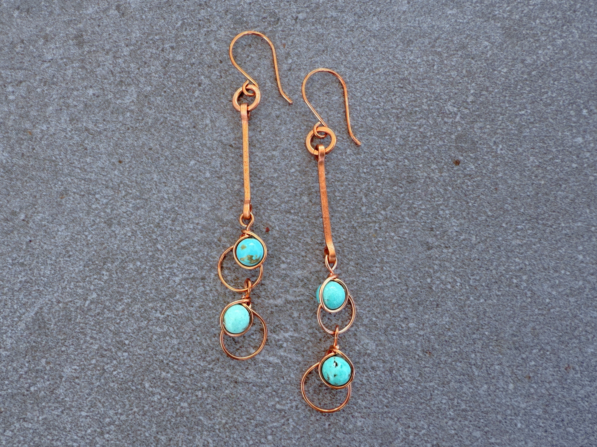 Turquoise Dew Earrings