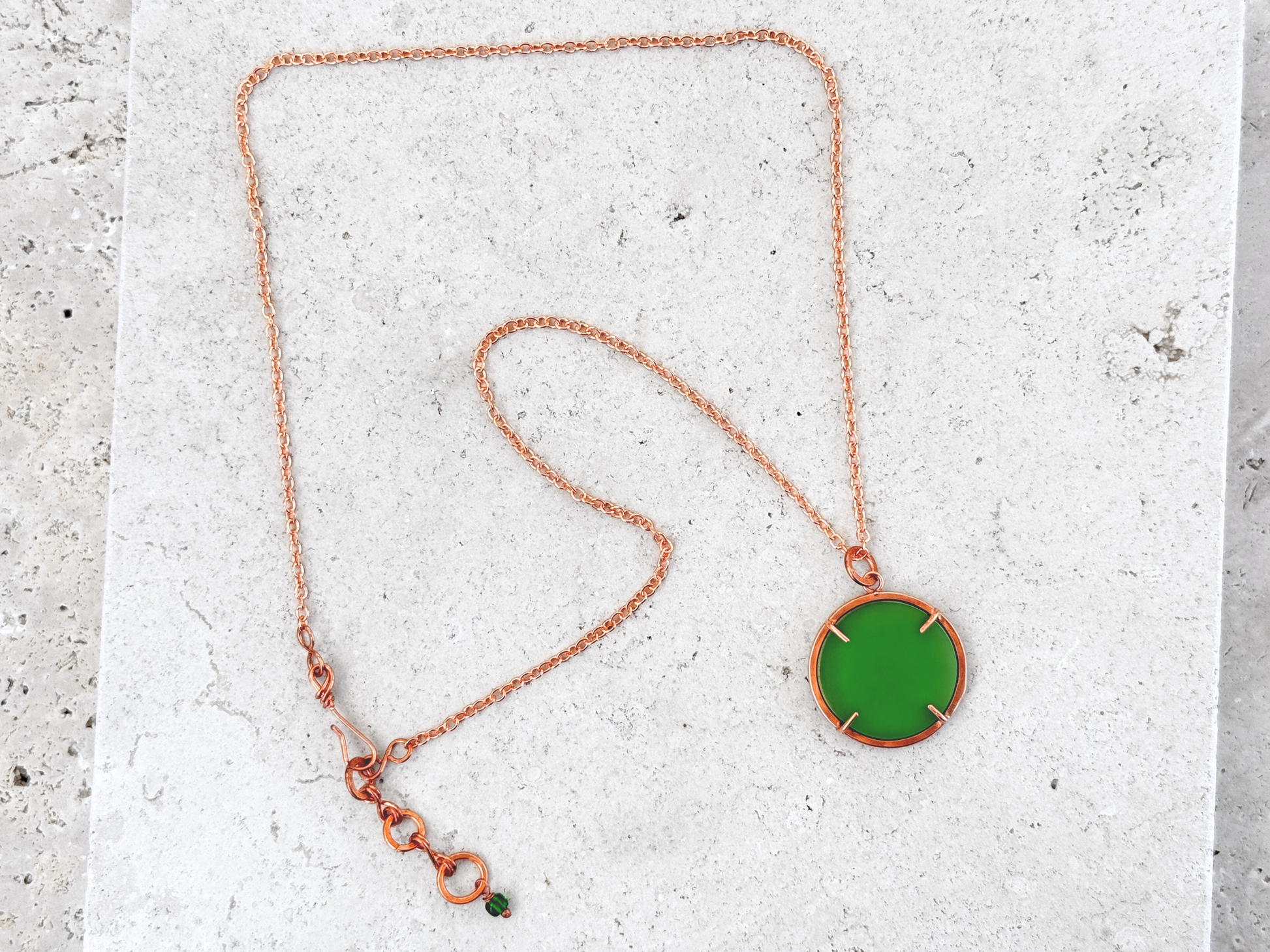 Sea Glass Porthole Pendant