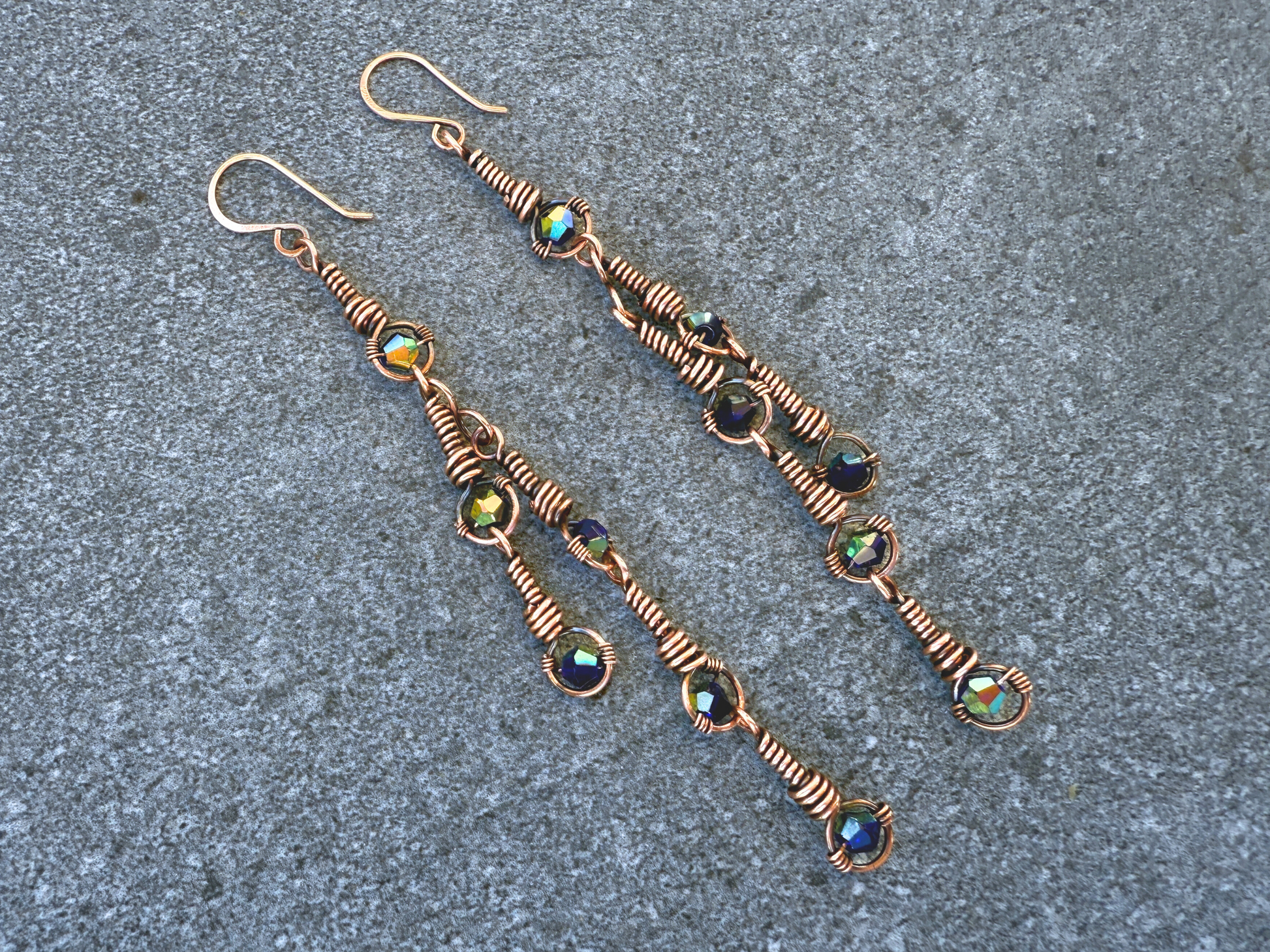 Cobalt Sway Earrings