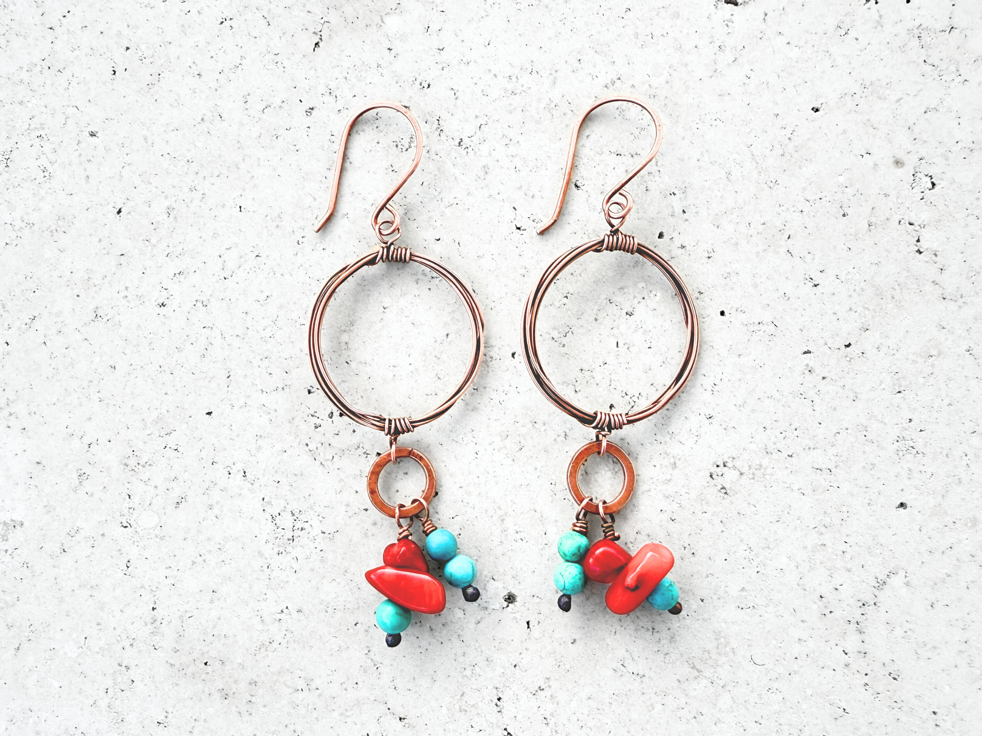 Chroma Hoop Dangles