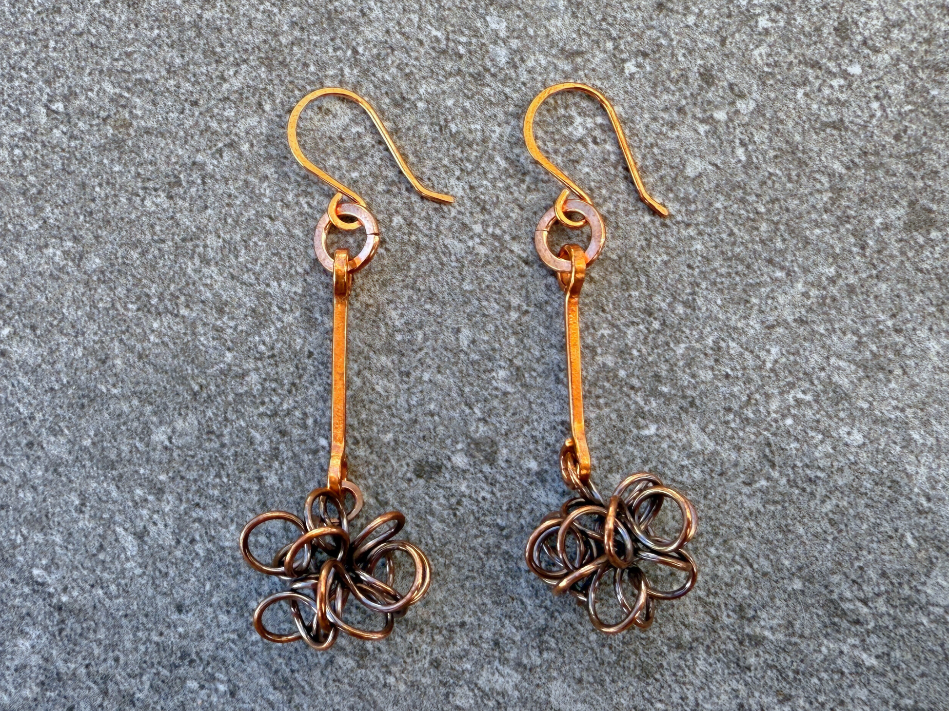 Atomic Drop Earrings