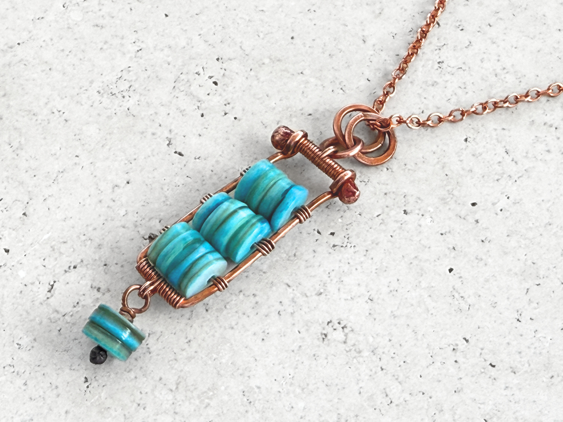 Buoy Pendant Shell Necklace