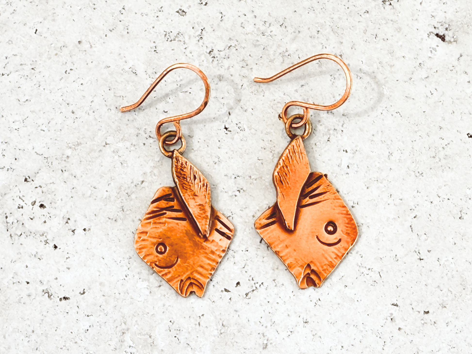 Parrotfish Dangle Earrings