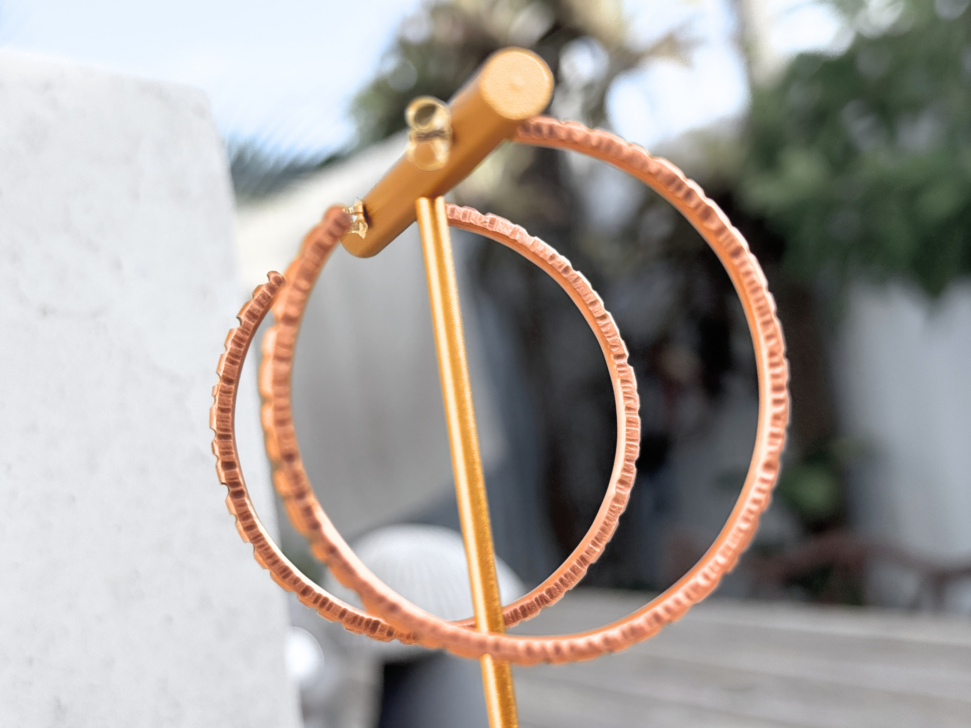 Areca Hoop Earrings