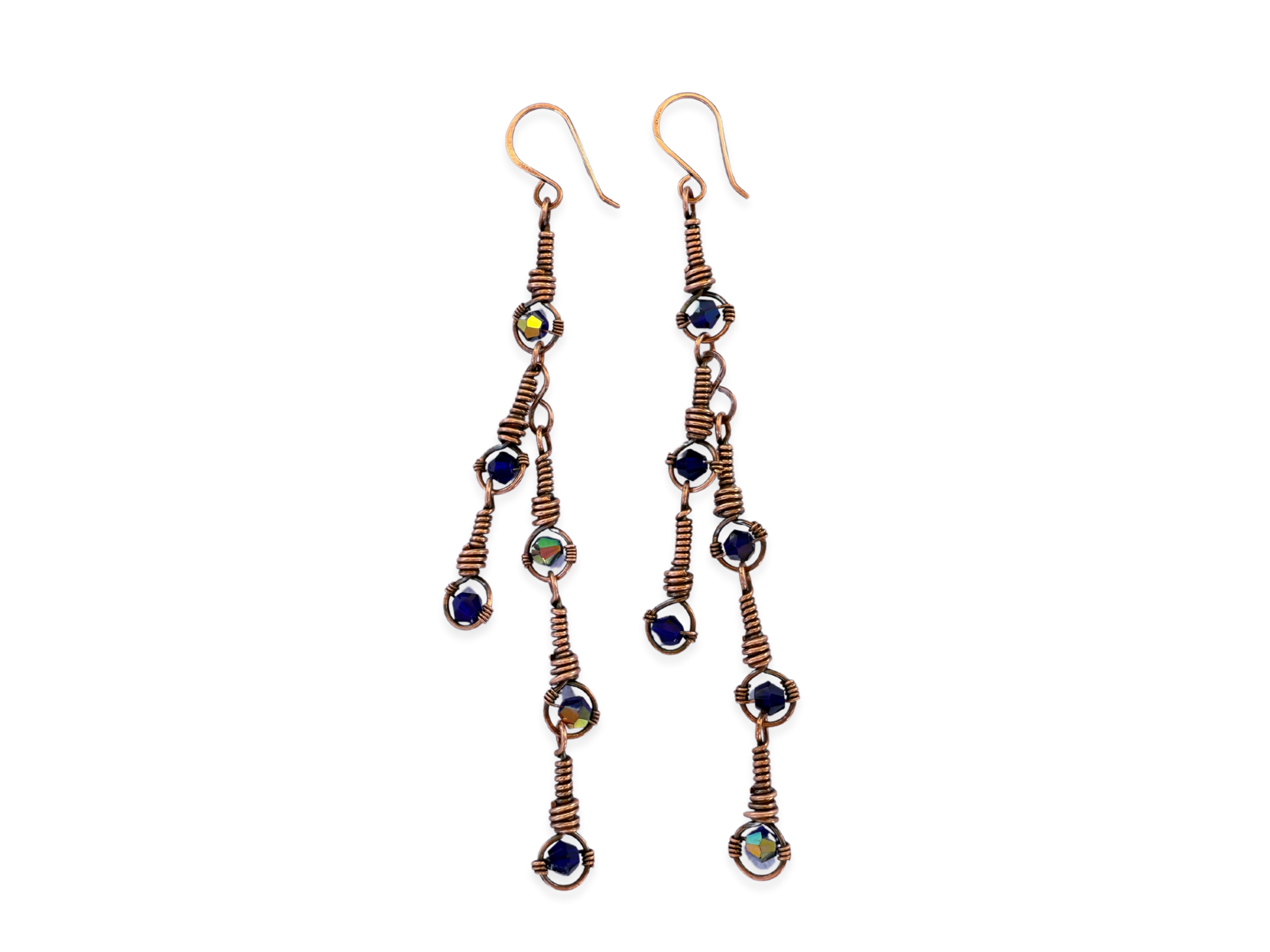 Cobalt Sway Earrings