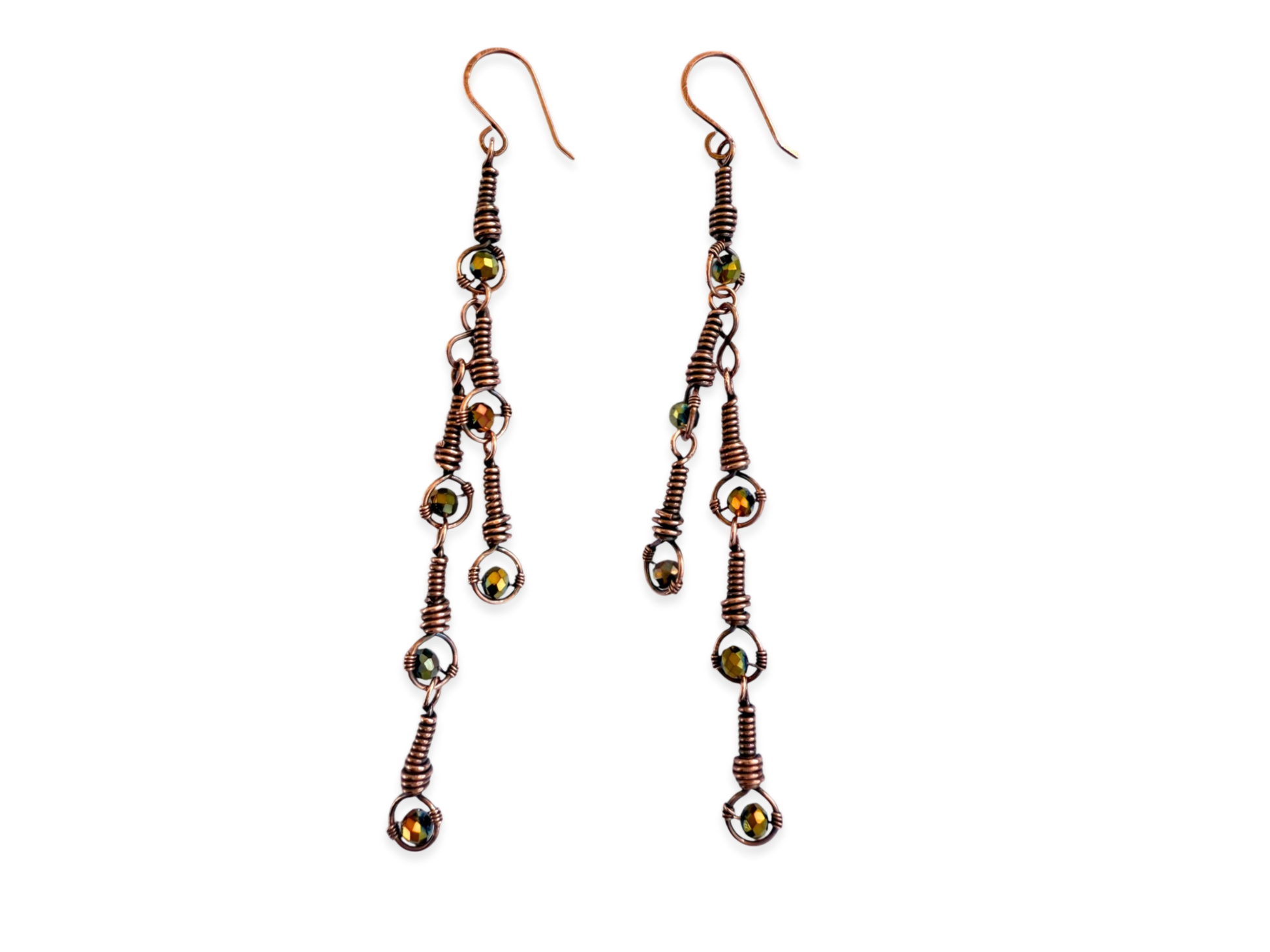 Yellow Sway Earrings