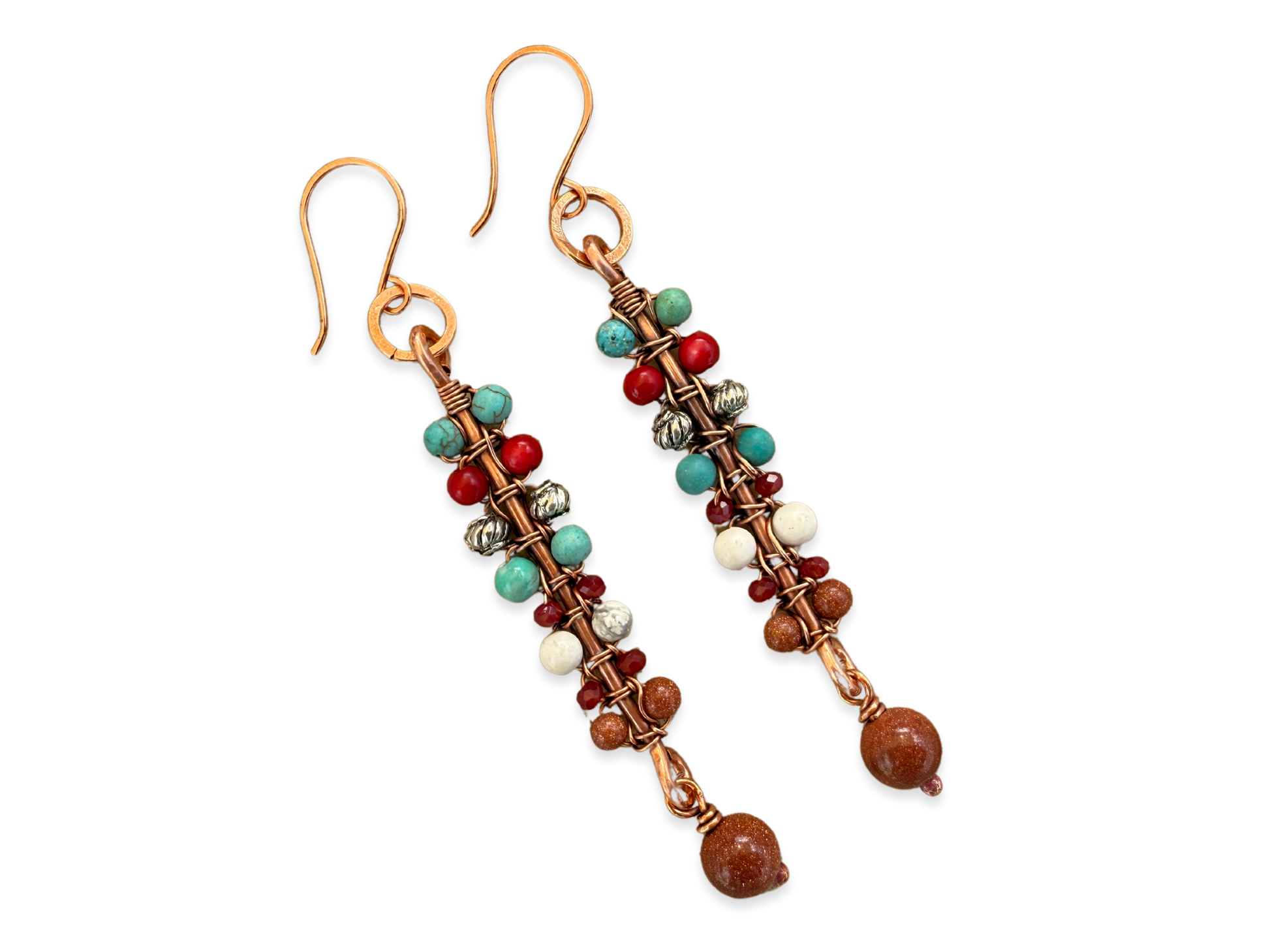 Macrame Chromix Earrings