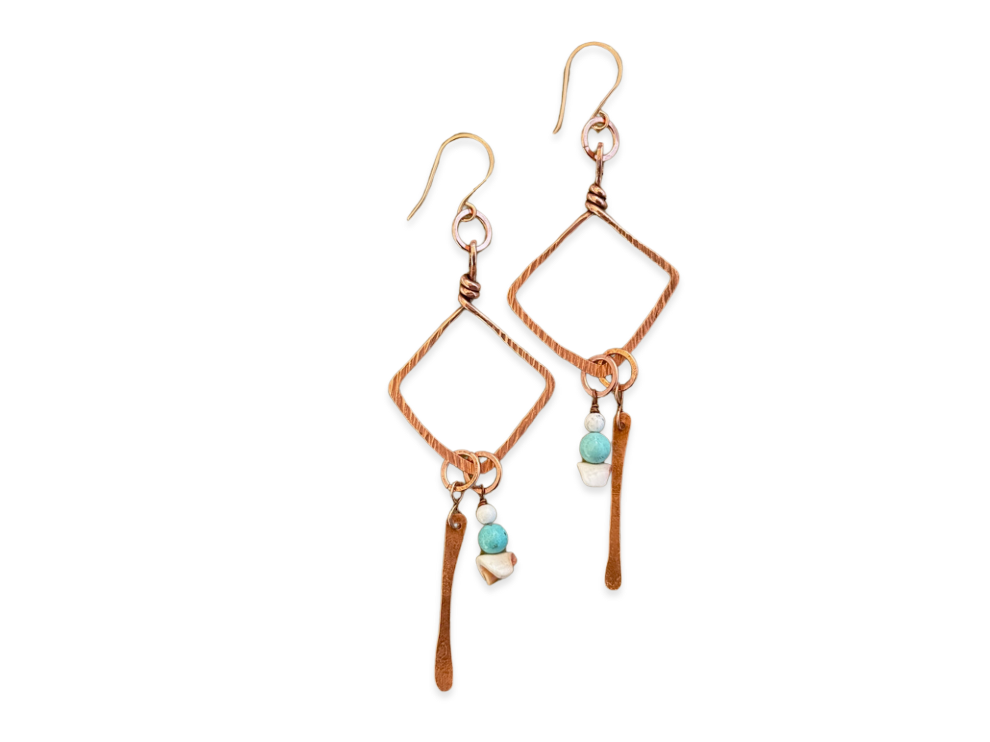 Turquoise Polyp Earrings