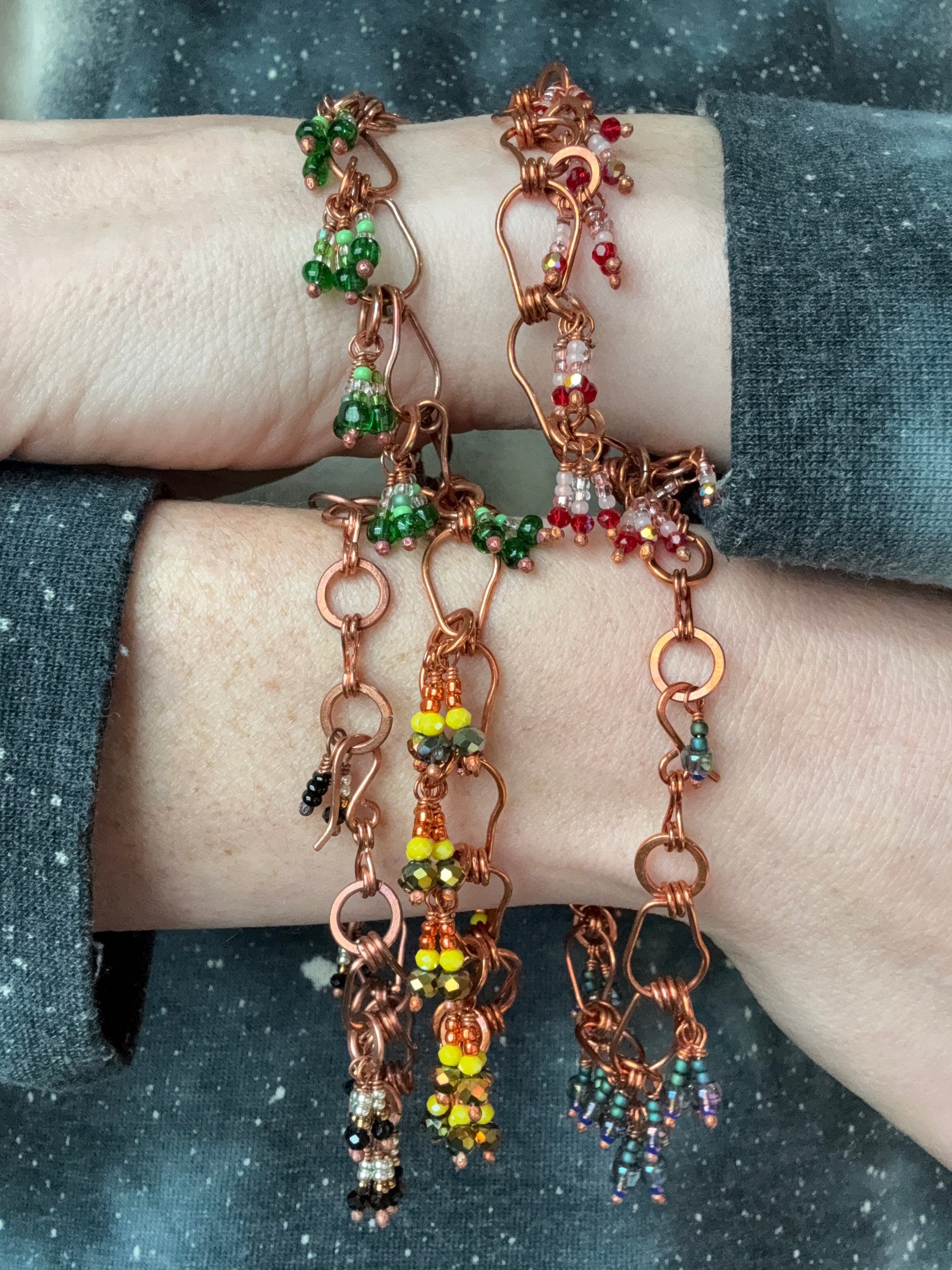 Beaded Charm Bracelets