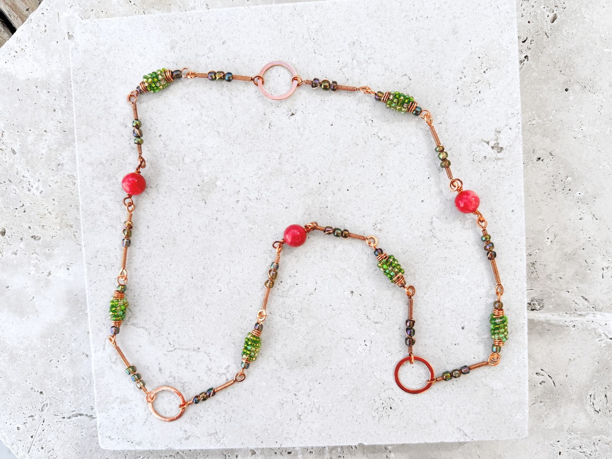 Guava Statement Necklace