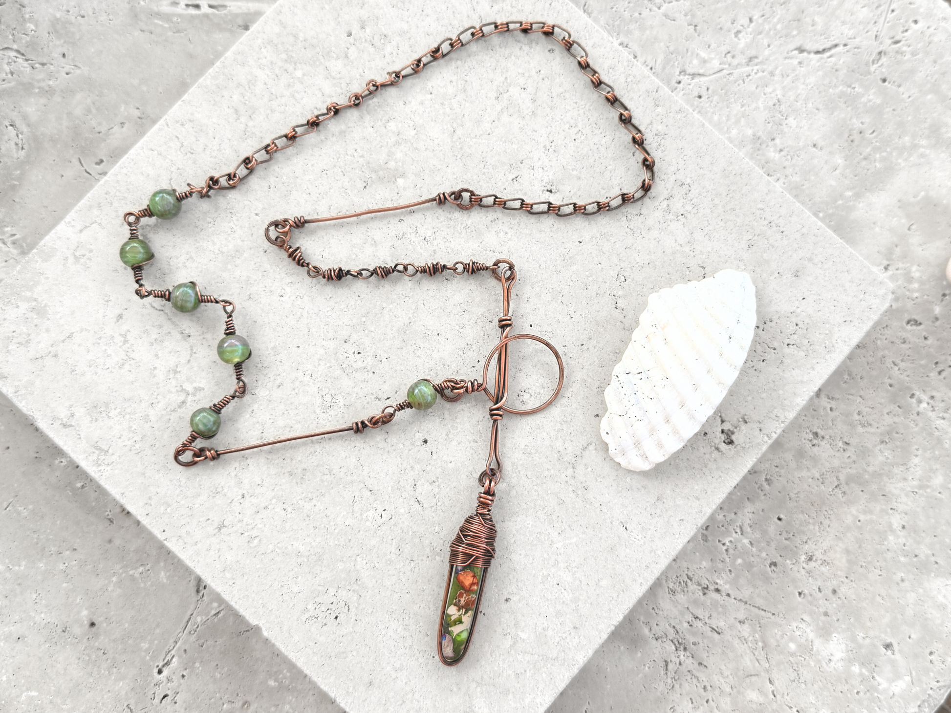 Wetlands Lariat Necklace