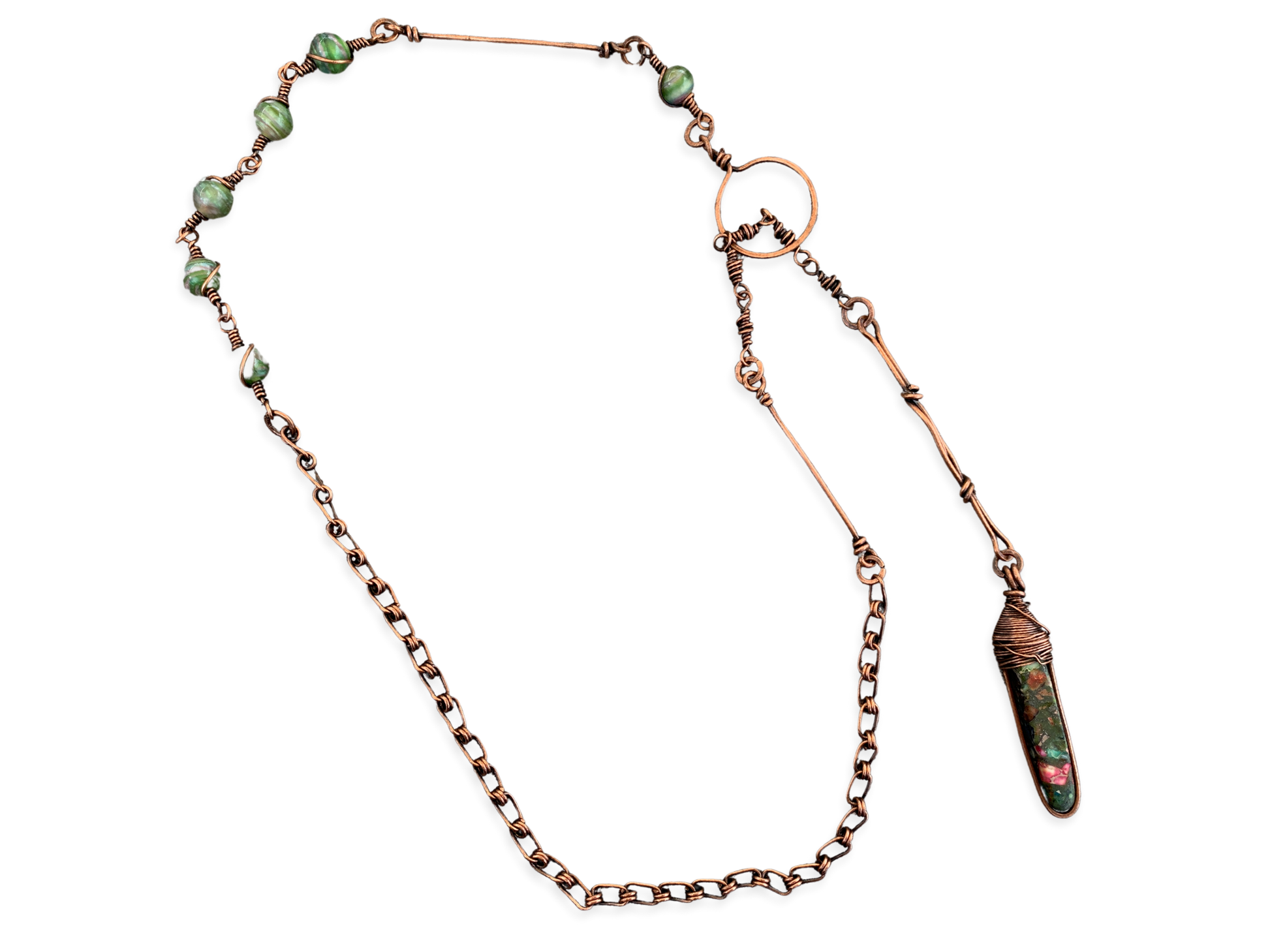 Wetlands Lariat Necklace