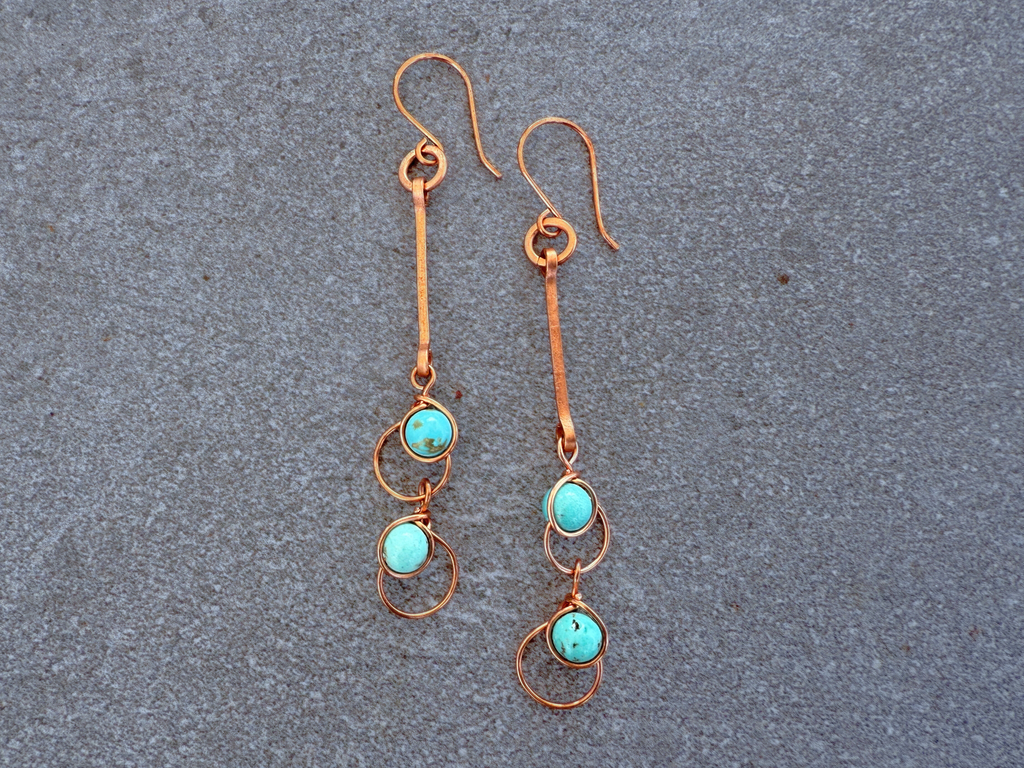 Turquoise Dew Earrings