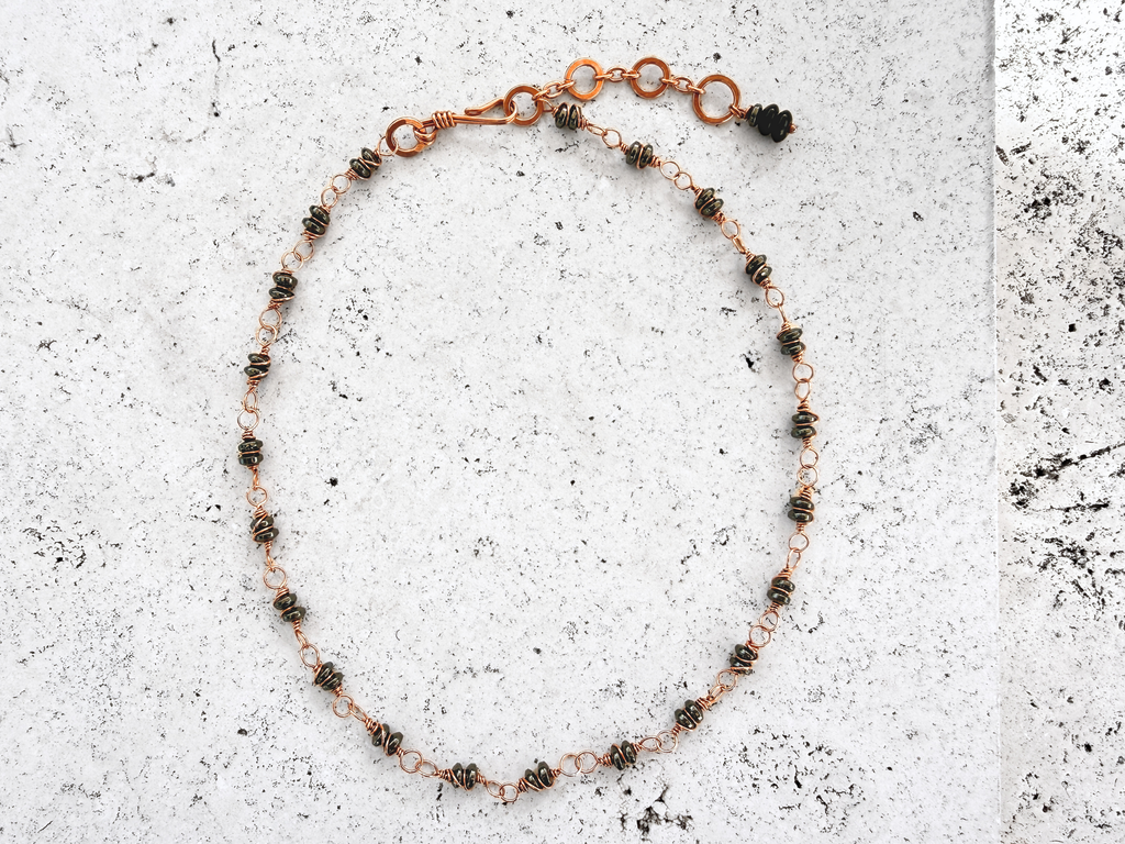 Hematite Choker