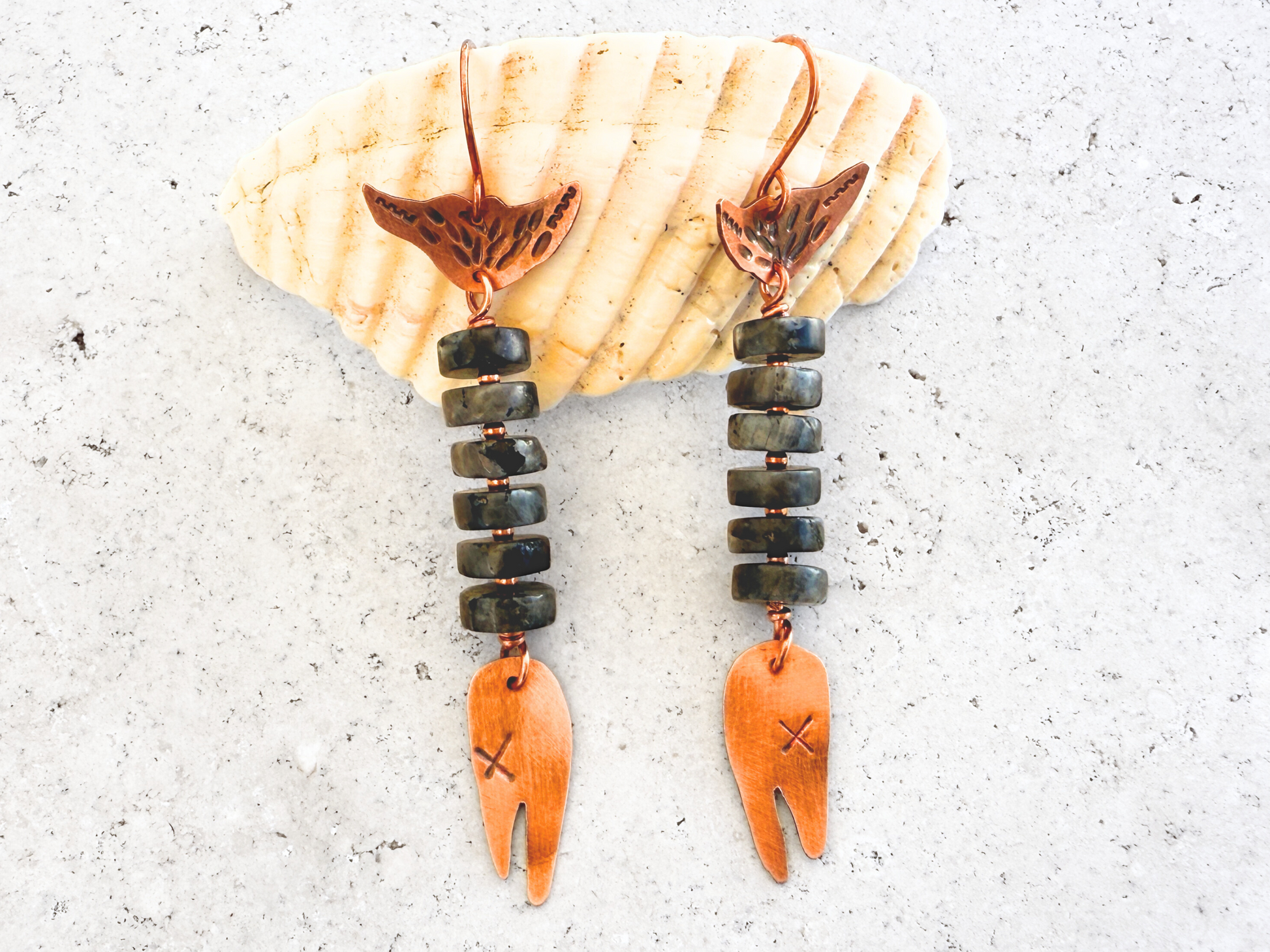 Barracuda Dangle Earrings