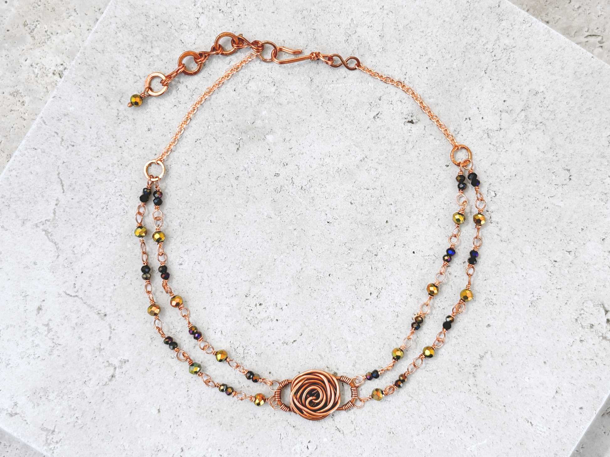 Dark Rose Choker
