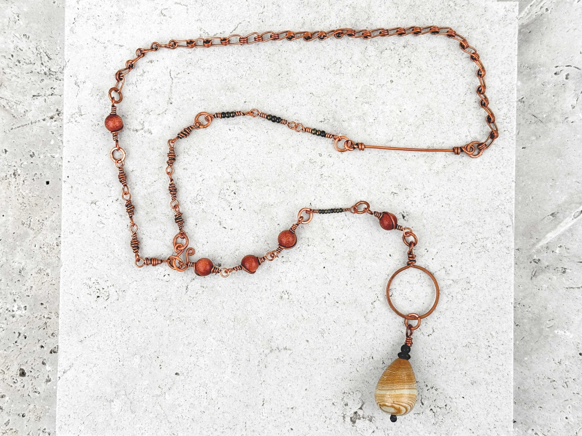 Hexen Lariat Necklace