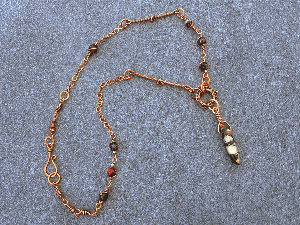 Wetlands Rosary Necklace