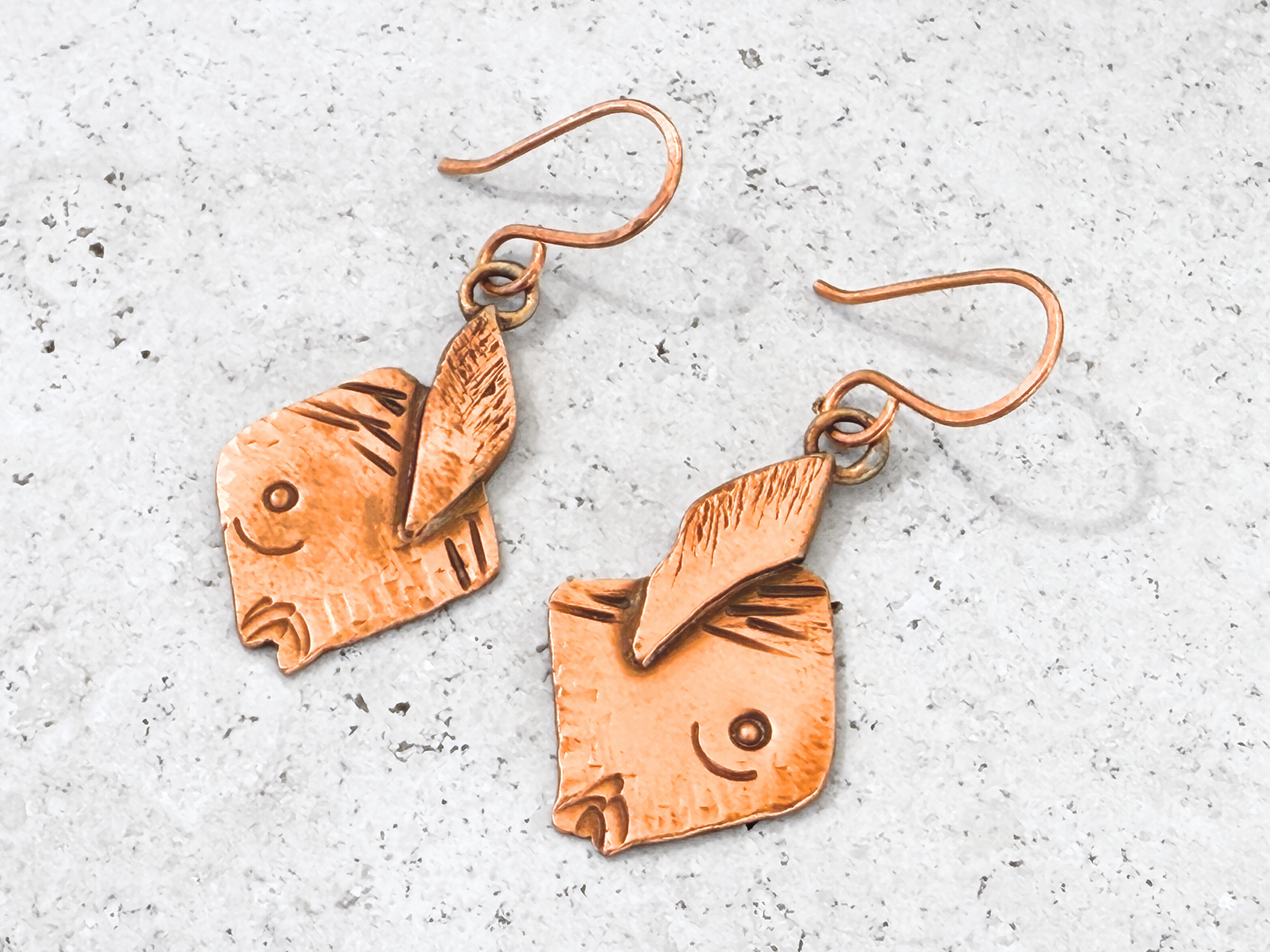 Parrotfish Dangle Earrings