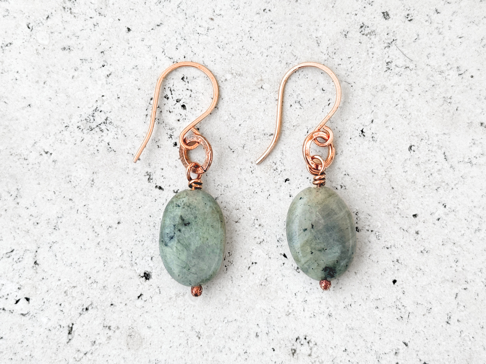 Labradorite Dangle Earrings
