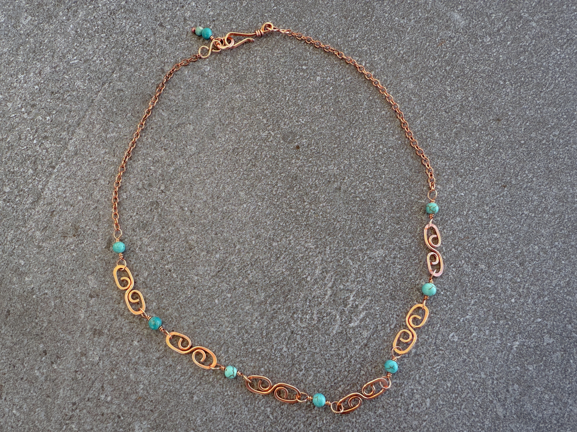 Mesolink Turquoise Choker