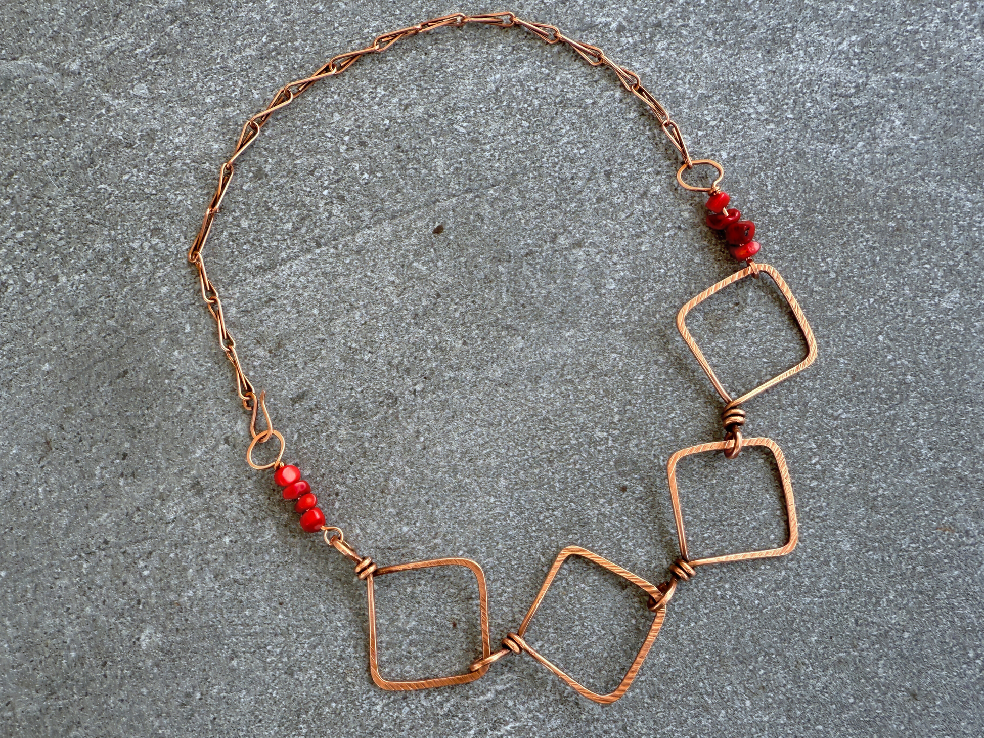 Coral Polyp Bib Necklace