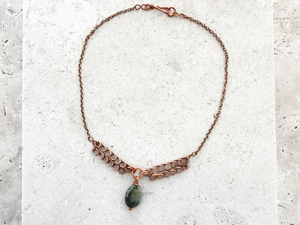 Labradorite Collar Necklace