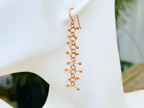 Spiny Dangle Earrings