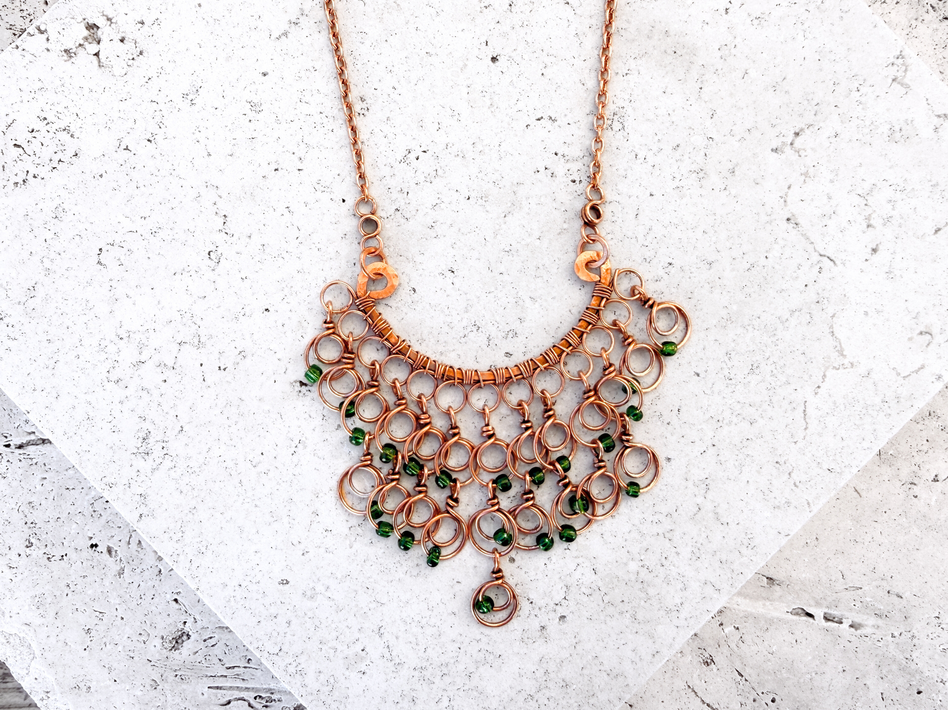 Minaret Bib Necklace