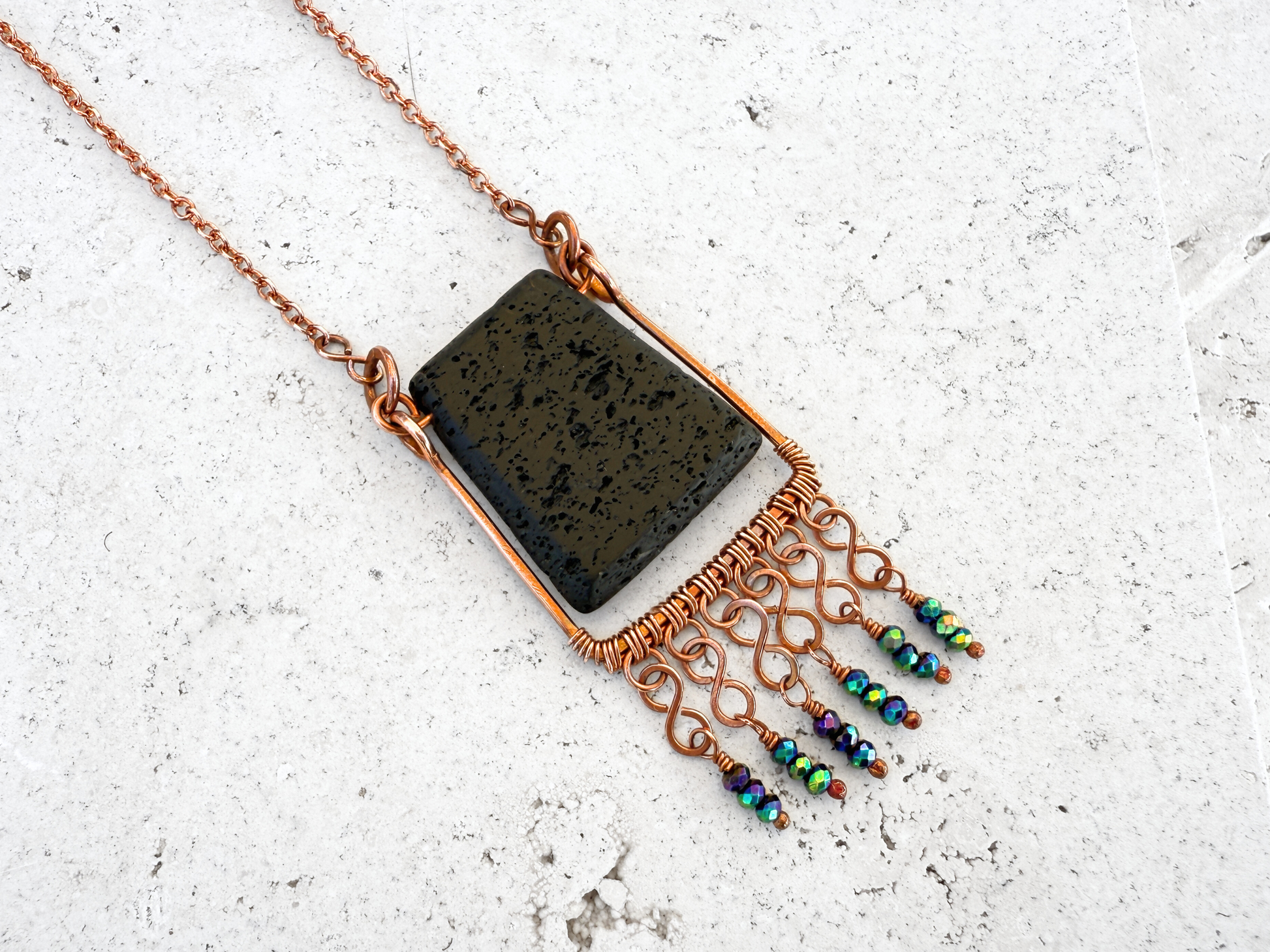 Jr Peacock Pendant Necklace