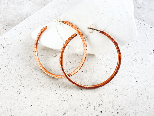 Areca Hoop Earrings