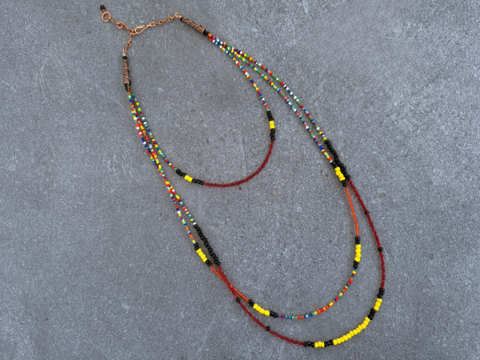 ColorPop Multi Strand Necklace