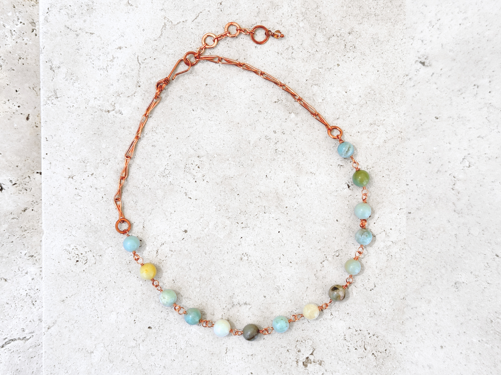 Amazonite Choker Necklace