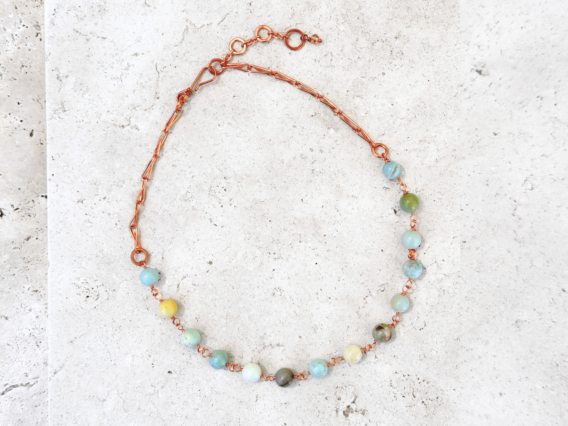 Amazonite Choker Necklace