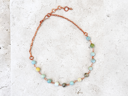 Amazonite Choker Necklace