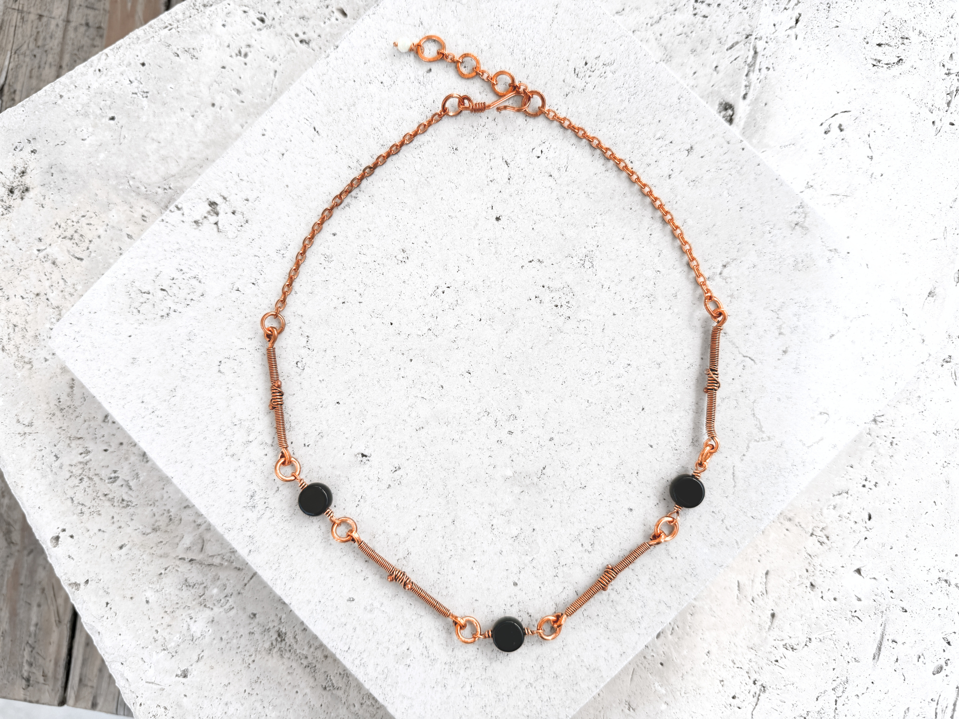 Stormy Station Necklace