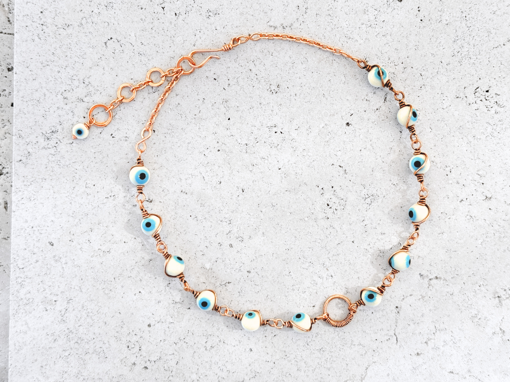 Blue Evil Eye Necklace