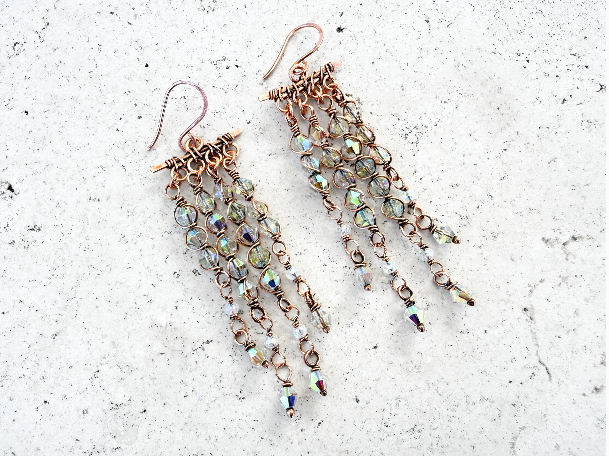 Crystal Chandelier Earrings