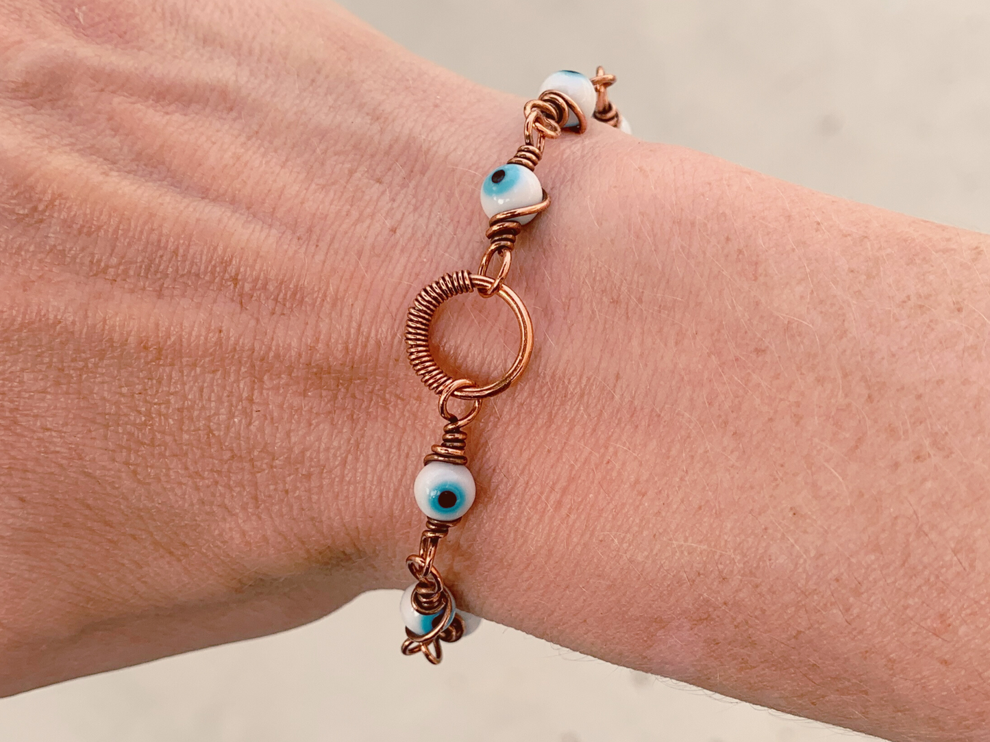 Blue Evil Eye Bracelet