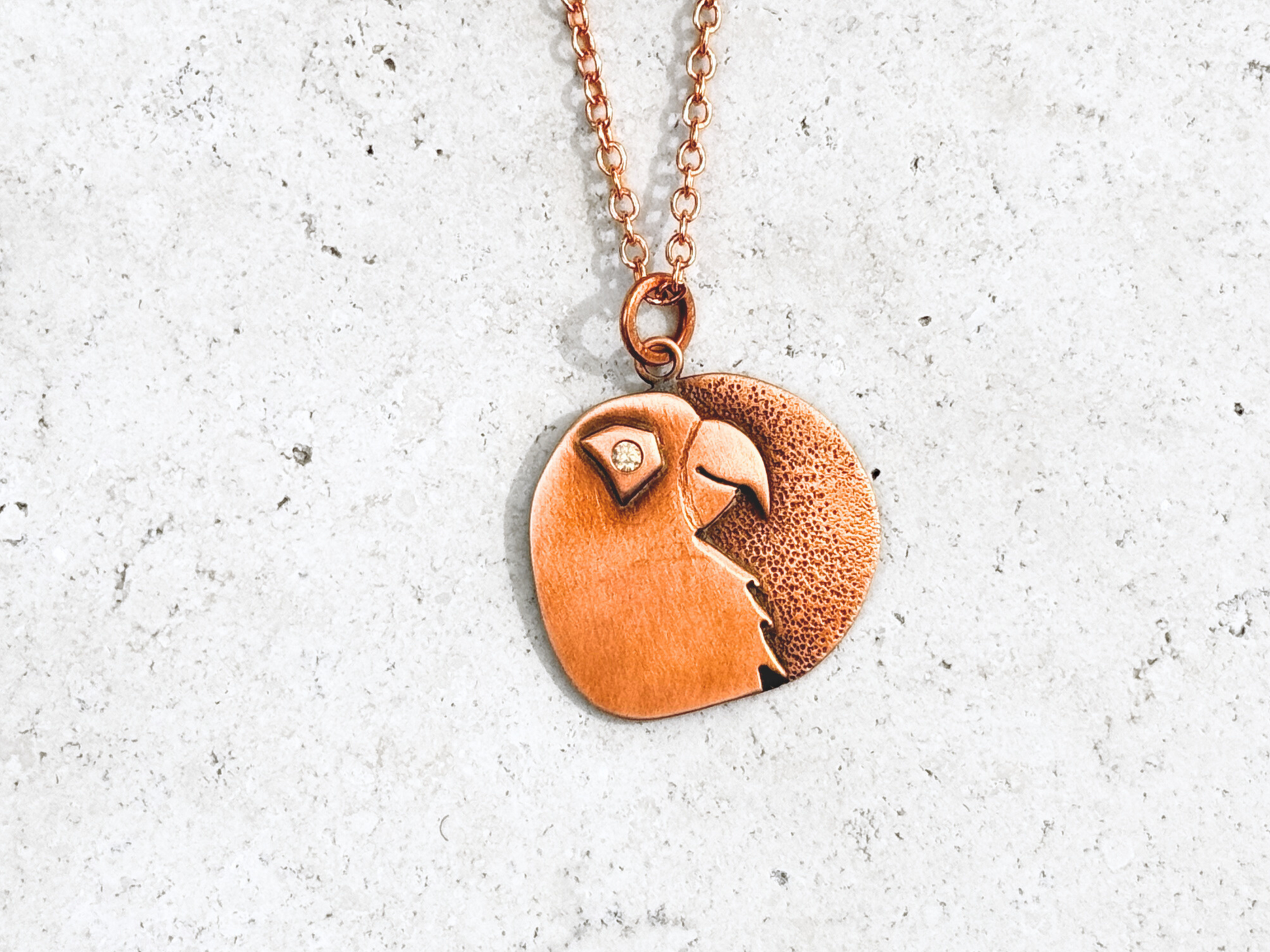 Parrot Pendant Necklace