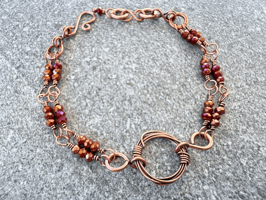 Bromeliad Crystal Bracelet