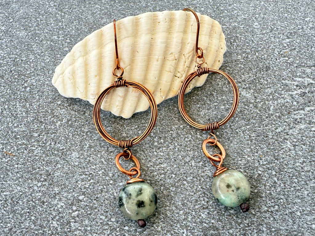 Kiwi Jelly Earrings
