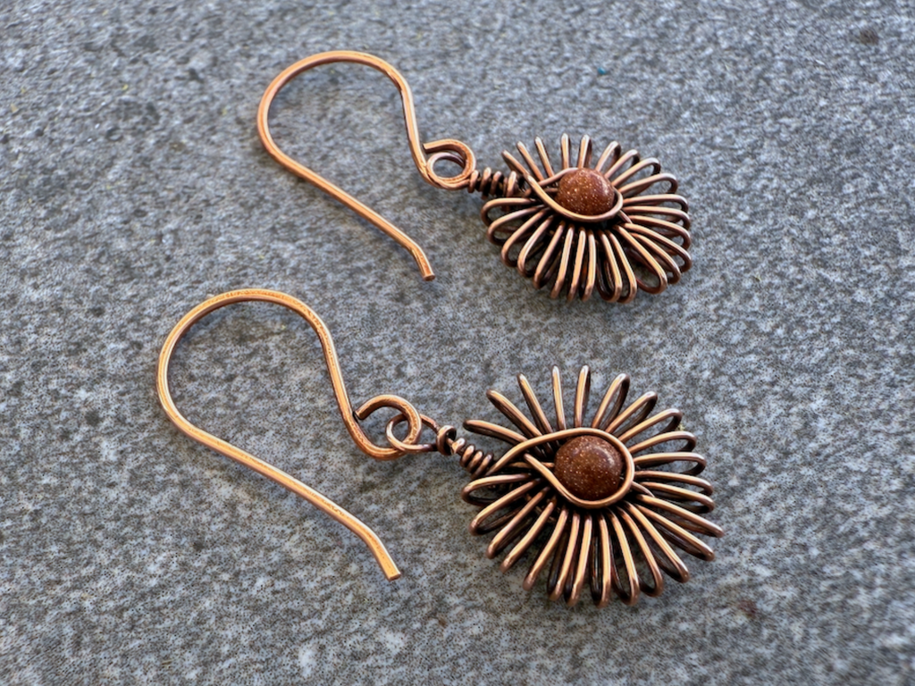 Sunflower Earrings