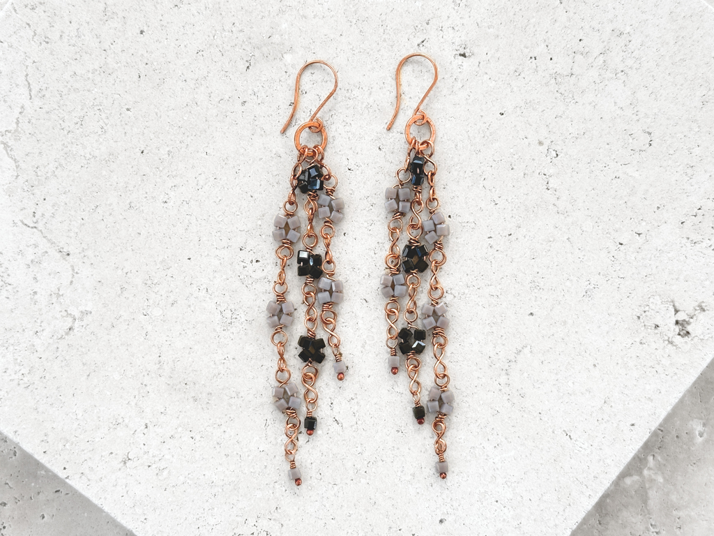 Grape Vine Earrings