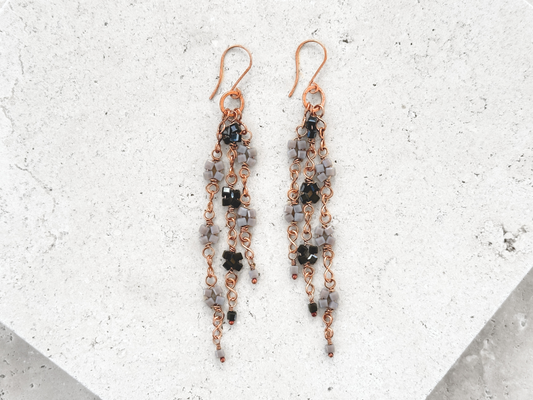 Grape Vine Earrings