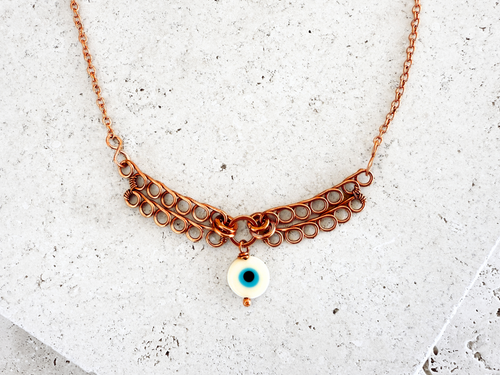 Evil Eye Collar Necklace