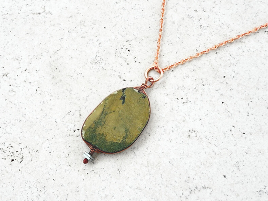 Pyrite Pendant Necklace