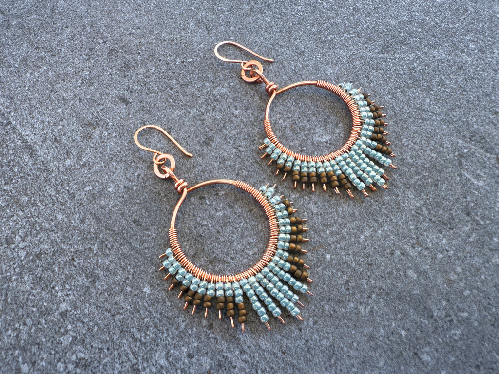 Zephyr Beaded Earrings