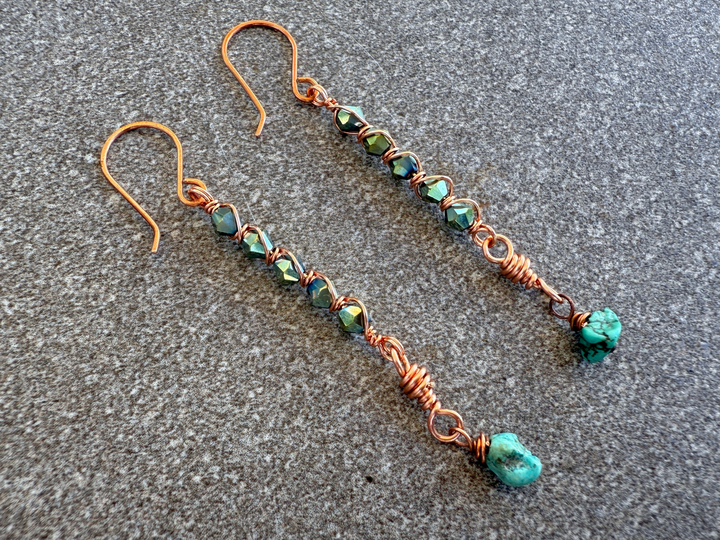 Crystal Tendril Earrings