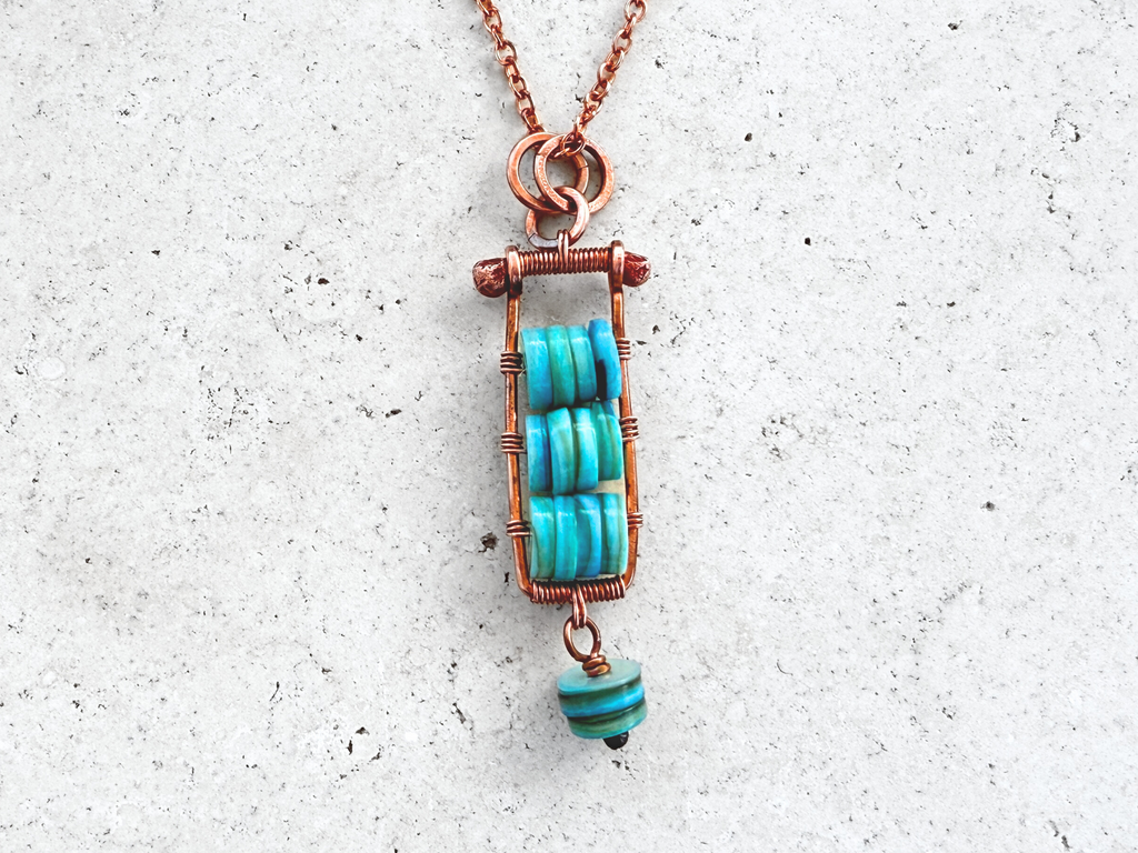 Buoy Pendant Shell Necklace